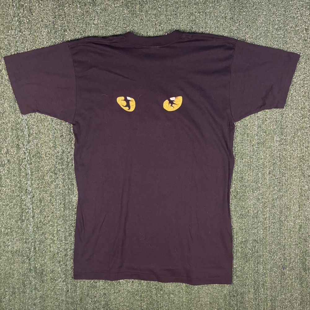 Vintage Cats Musical T-Shirt Mens XL Black Excellent 1981 Broadway Graphic Tee - Picture 3 of 5